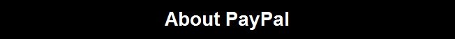 About PayPal